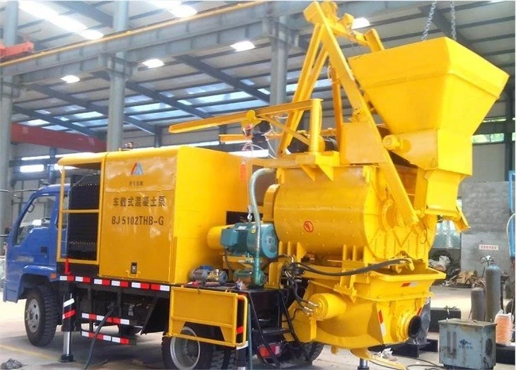 Truck Mounted Concrete Mixer Pump Manufacture